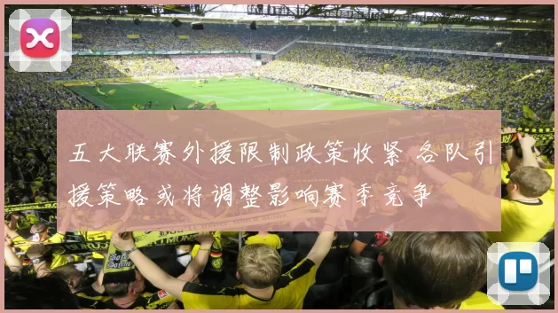 五大联赛外援限制政策收紧 各队引援策略或将调整影响赛季竞争